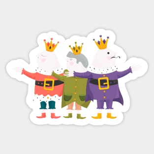 Three Kings Day Epiphany Sticker